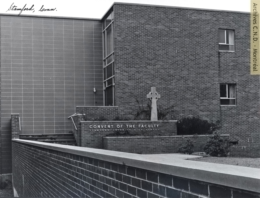 Exterior view - Stamford Catholic High School